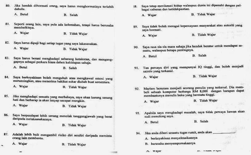 soalan ujian bulanan bahasa melayu tahun 3 kertas 1   100