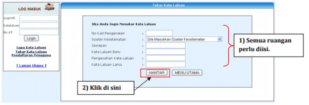 Eoperasi Kpm Login Modul Pengurusan Guru Sistem Kemaskini