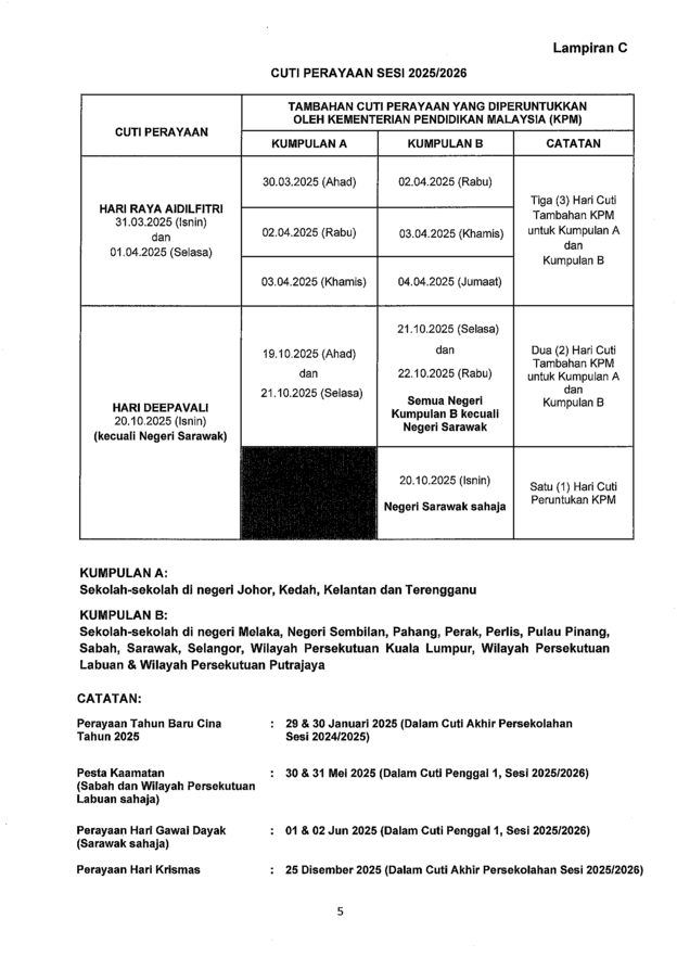 Kalendar Akademik